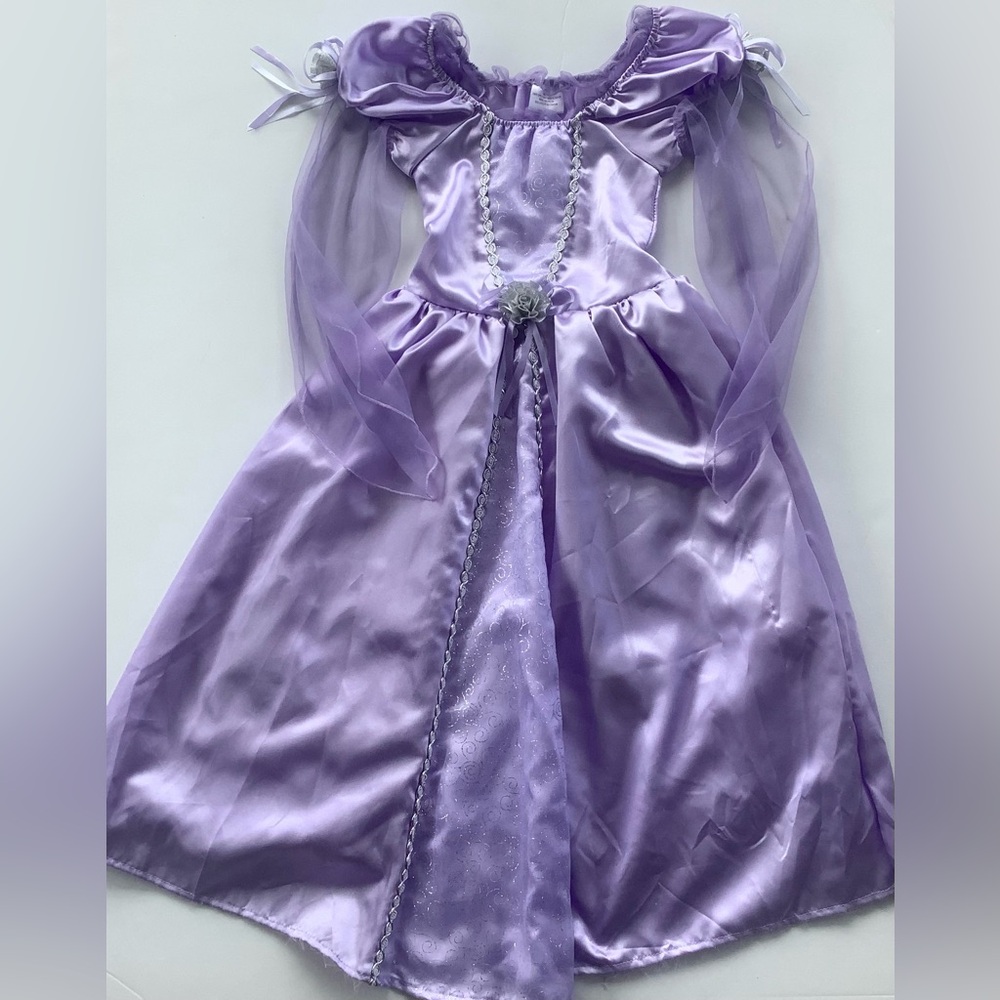 Target Lilac Satin Princess Costume Dress